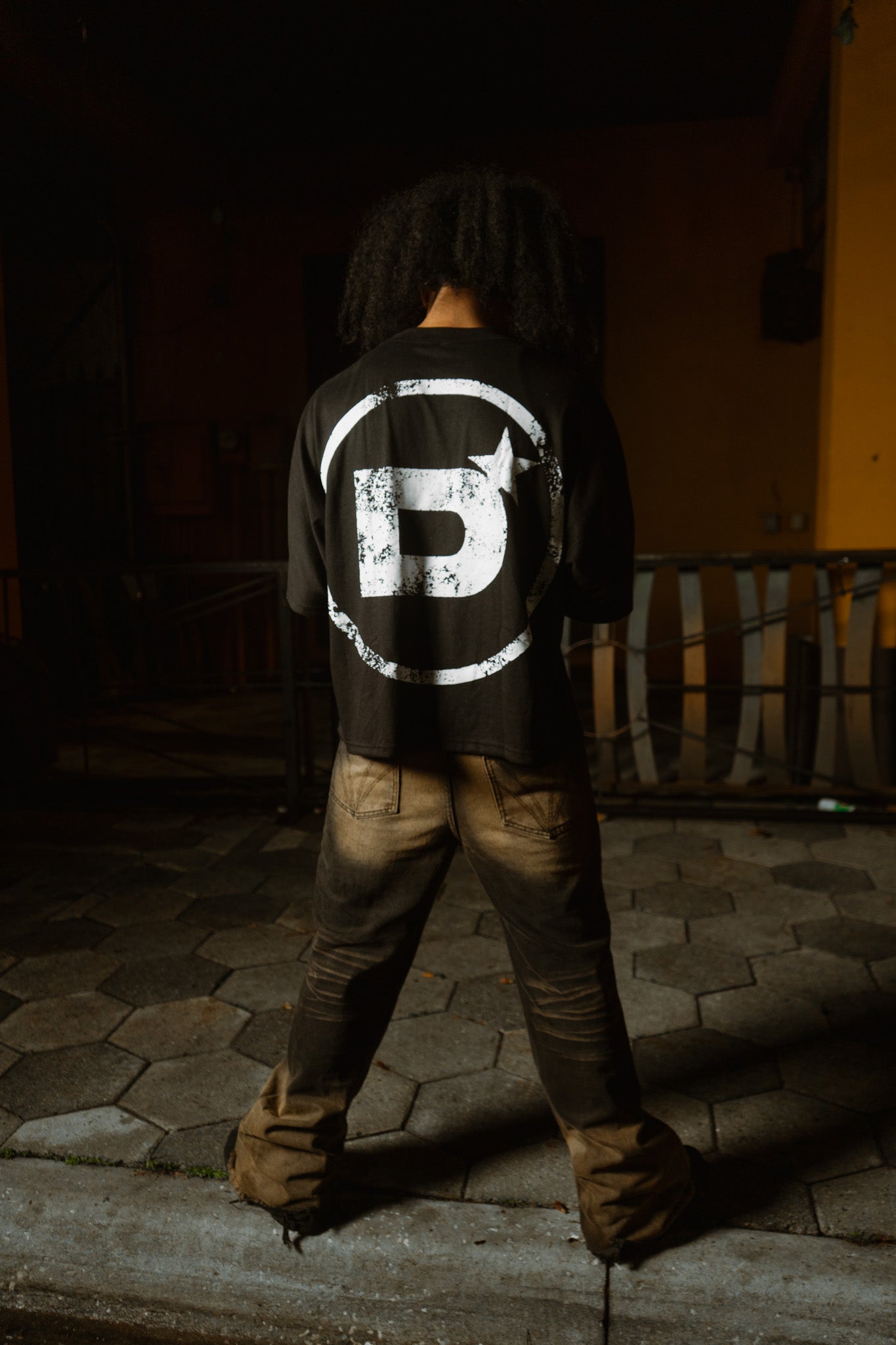 " Popular In Better Ways" Black Tee